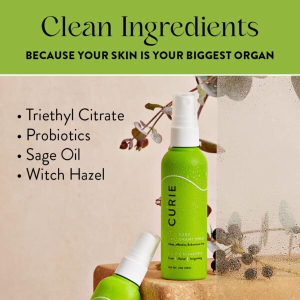 Curie Full Body Spray Deodorant