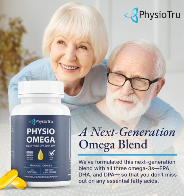 Physio Omega - Omega 3 Supplement