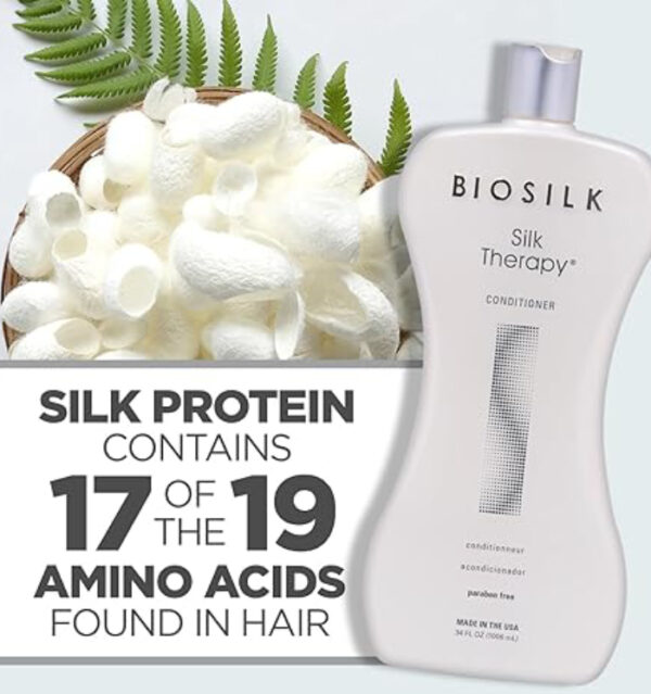 Biosilk Silk Therapy with Organic Coconut Oil