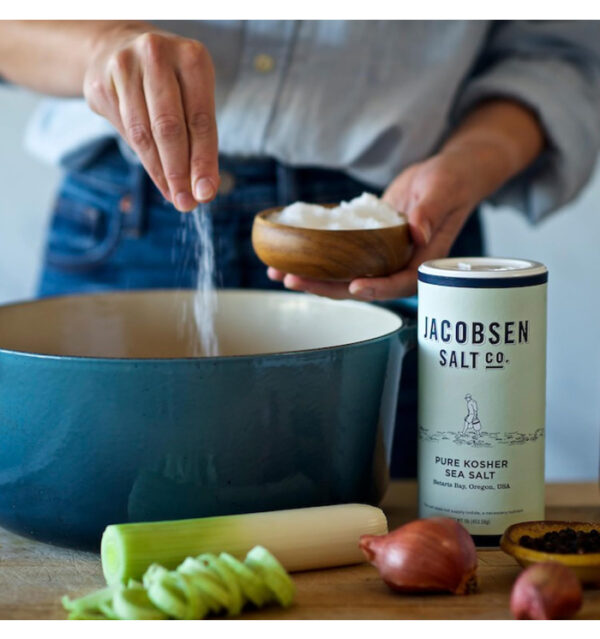 Jacobsen Salt Co. One Pound Pure Kosher Sea Salt