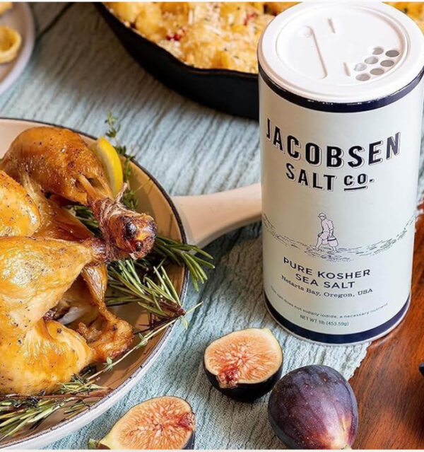 Jacobsen Salt Co. One Pound Pure Kosher Sea Salt