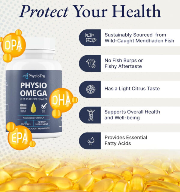 Physio Omega - Omega 3 Supplement